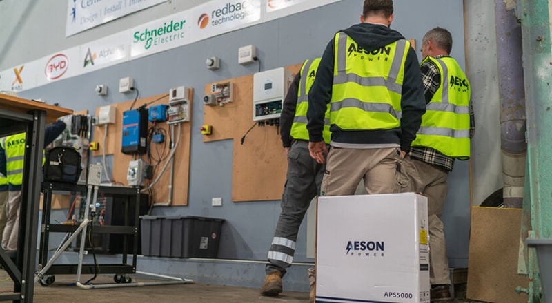 Aeson Power &amp; Solar Training Center: Empowering Future Energy Installers
