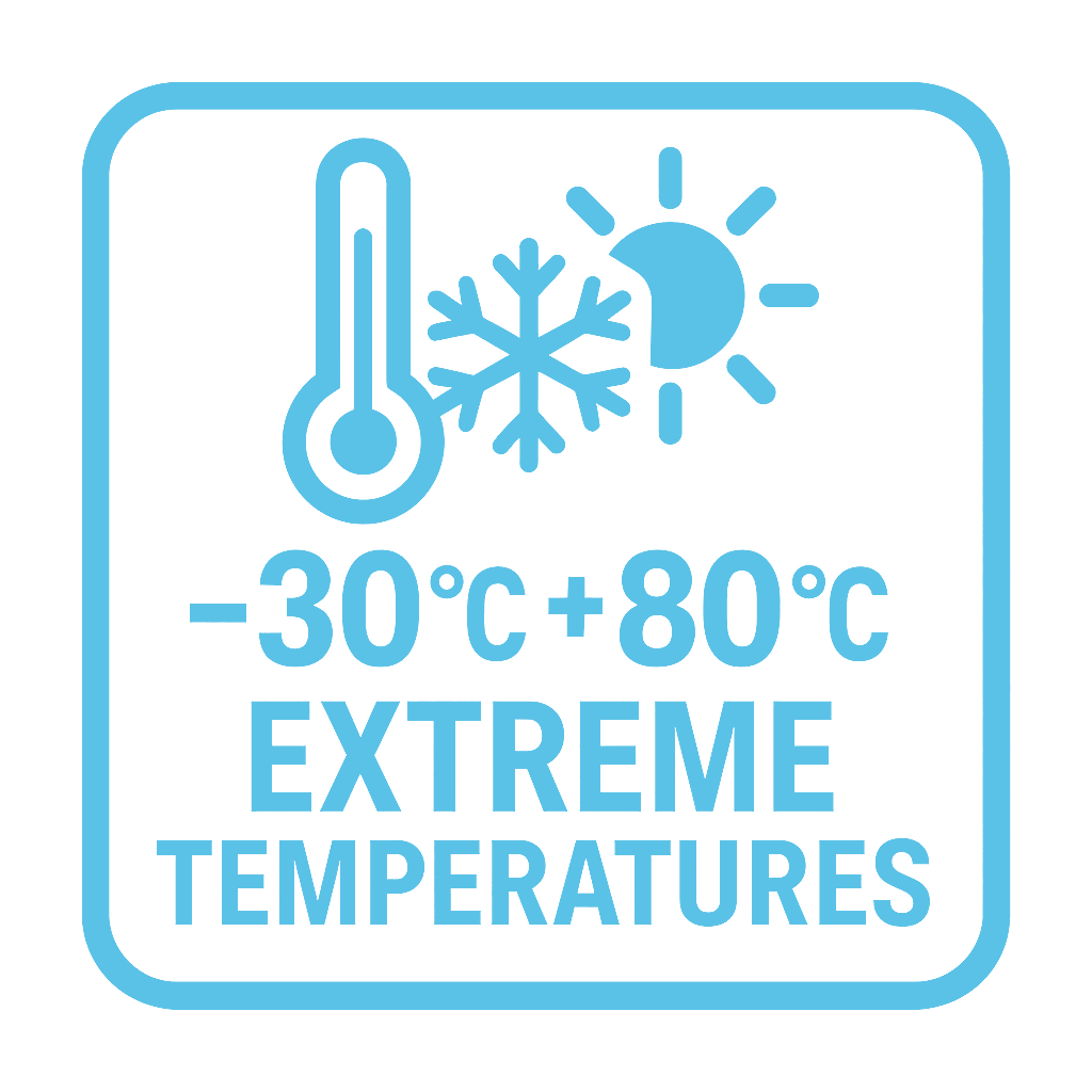 High Temperature Operation up to 80°C
