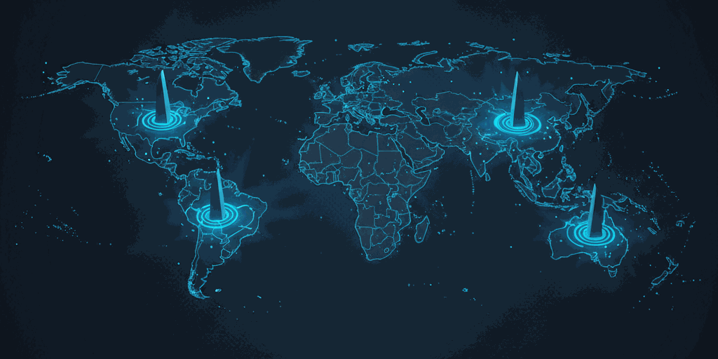 Global presence map